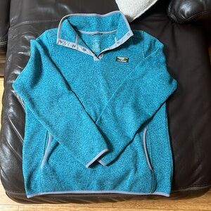 Women's L.L.Bean Sweater Fleece Pullover - Teal